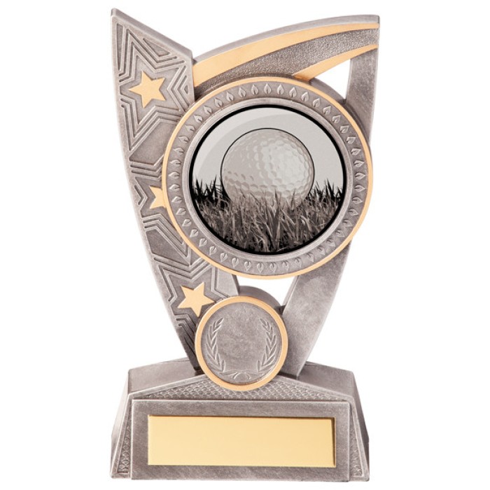 TRIUMPH GOLF AWARD - 2 SIZES - 12.5CM & 15CM